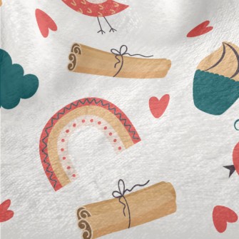 Bird And Cinnamon Cake Minky