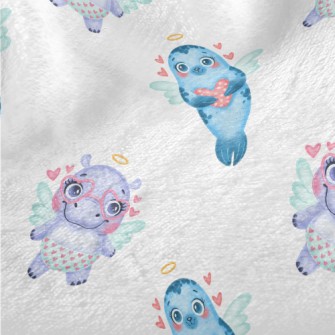 Valentine's Day Animal Cup Minky