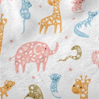 Plant Decoration Animals Minky