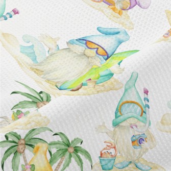 Beach Vacation Elf Piqué