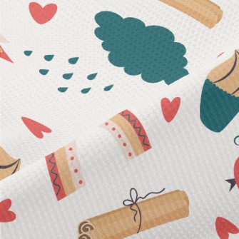 Bird And Cinnamon Cake Piqué