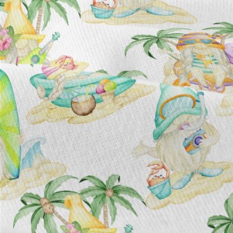 Beach Vacation Elf Modern Jersey