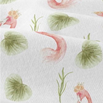 Flamingo And Tropical Plants Modern Jersey
