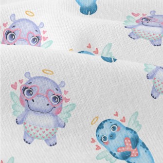 Valentine's Day Animal Cup Modern Jersey