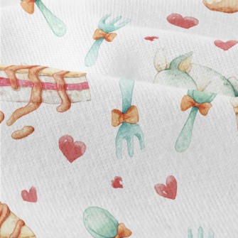 Cute Rabbit And Cake Modern Jersey