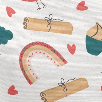 Bird And Cinnamon Cake Pongee