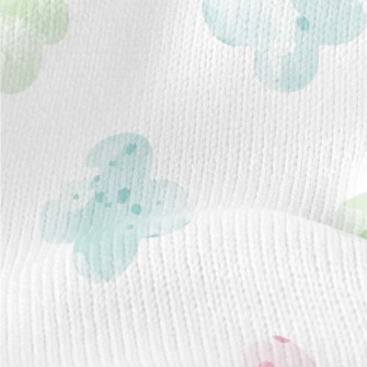 Colorful Watercolor Geometric  Stretch Jersey