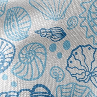 Various Shellfish Waterproof Canvas