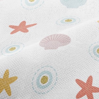 Colorful Wavy Starfish Performance Linen