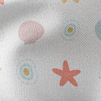 Colorful Wavy Starfish Waterproof Canvas