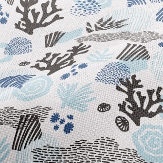 Coral In The Mysterious Sea Performance Linen