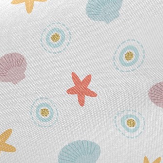 Colorful Wavy Starfish Twill