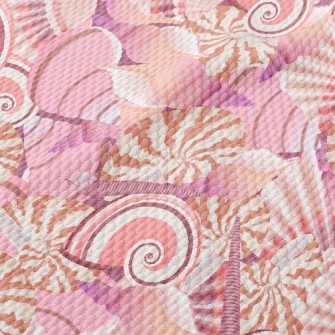 Fantasy Rare Shells Birdseye Piqué