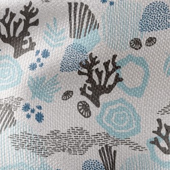 Coral In The Mysterious Sea Waterproof Canvas