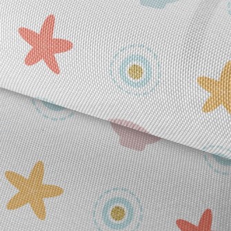 Colorful Wavy Starfish Waterproof Oxford