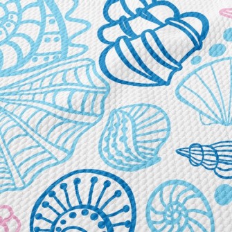 Various Shellfish Birdseye Piqué