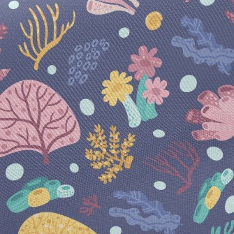Strange Coral Group Twill