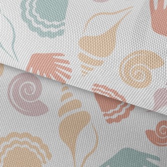 Scallops And Conch Waterproof Oxford