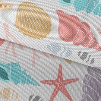 Colorful Sea Creatures Waterproof Oxford