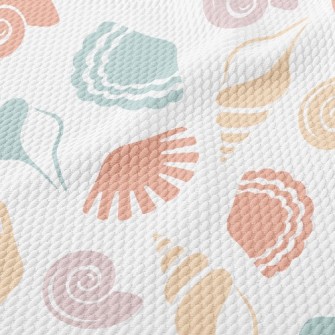 Scallops And Conch Birdseye Piqué