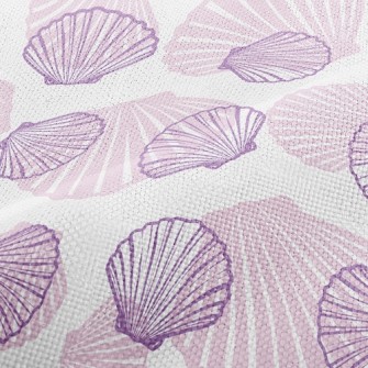 Pink Scallops Performance Linen