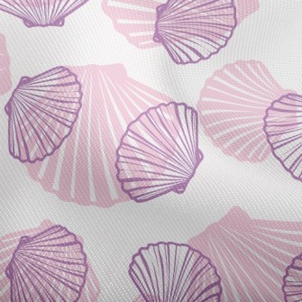 Pink Scallops Dobby