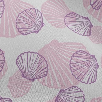 Pink Scallops Chiffon