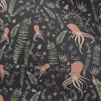 Seaweed And Octopus Chiffon