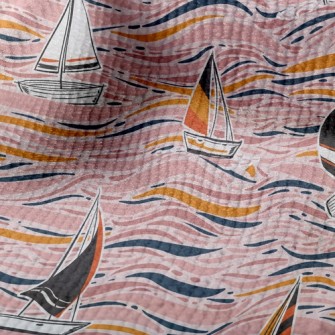 Hand Drawn Sailboat Terry