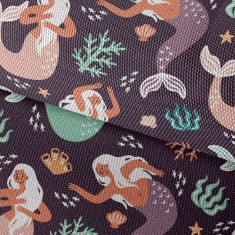 Dancing Mermaid In The Sea Waterproof Oxford