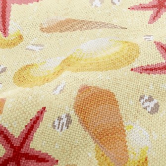 Shell Star Sand Performance Linen