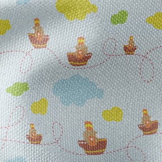 Dotted Line Sailing Cruise Shi Waterproof Canvas