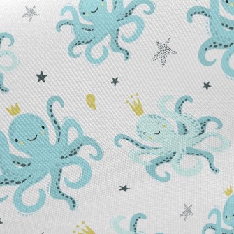 Smiley Octopus King Twill