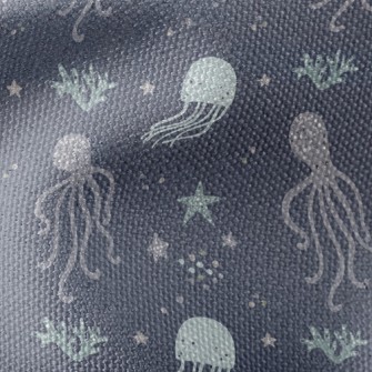 Star Jellyfish And Octopus Waterproof Canvas