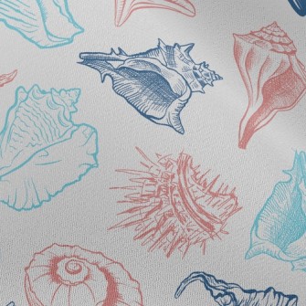 Conch Shell Starfish Chiffon