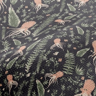 Seaweed And Octopus Performance Linen