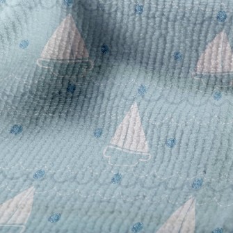 Simple Sailboat With Dots Of S Terry