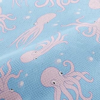 Playful Octopus Performance Linen