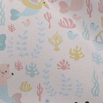 Animal Turns Into Mermaid Chiffon