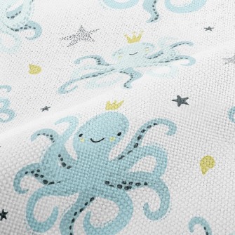 Smiley Octopus King Performance Linen