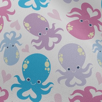 Playful Loving Octopus Chiffon