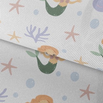 Curly Hair Mermaid Waterproof Oxford