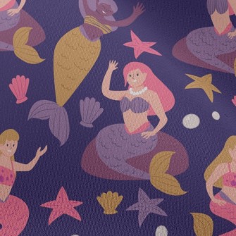 Mermaid Friends Chiffon