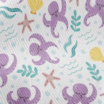 Naughty Pouty Octopus Standard Corduroy