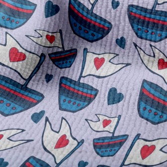 Love Flag Sailboat Terry