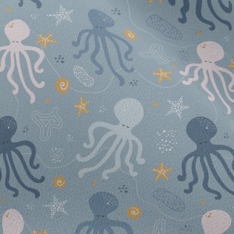 Octopus Family Chiffon