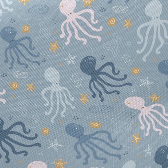 Octopus Family Twill