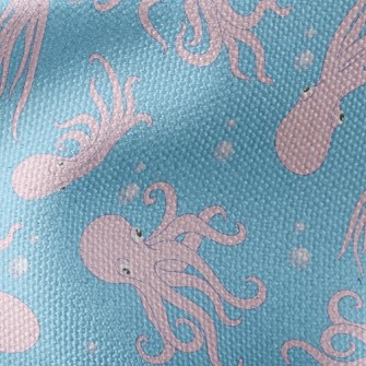 Playful Octopus Waterproof Canvas