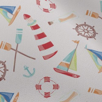 Sailing Paddle Message In A Bo Chiffon