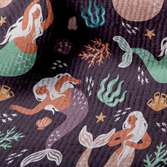 Dancing Mermaid In The Sea Terry